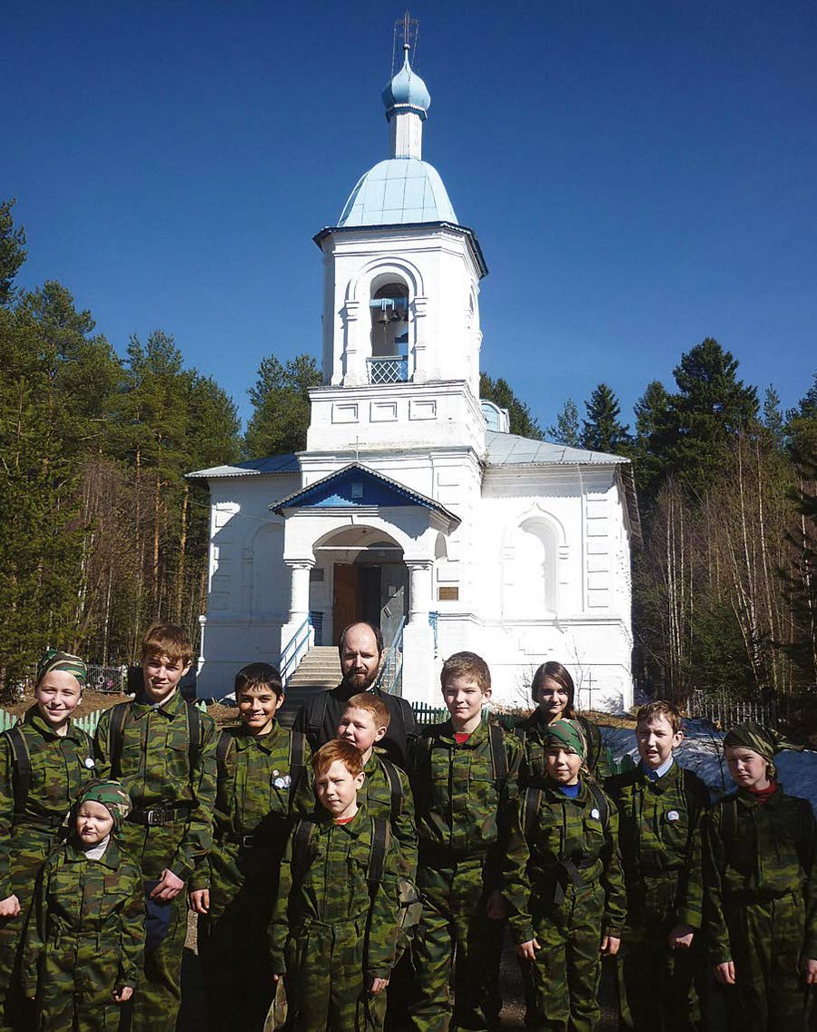 Отряд «Искра», с. Яренск, 2015 год